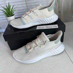 Adidas‎ Womens Tubular Dusk Chalk / White Size 8.5 Athletic Shoes Sneakers New!